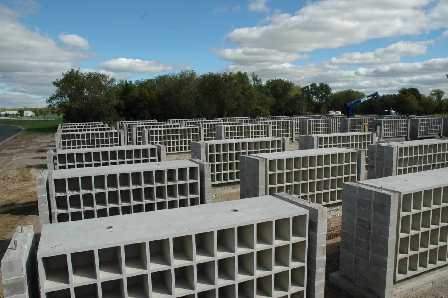 Fort Snelling National Cemetery Columbarium Niches by Wieser Concrete