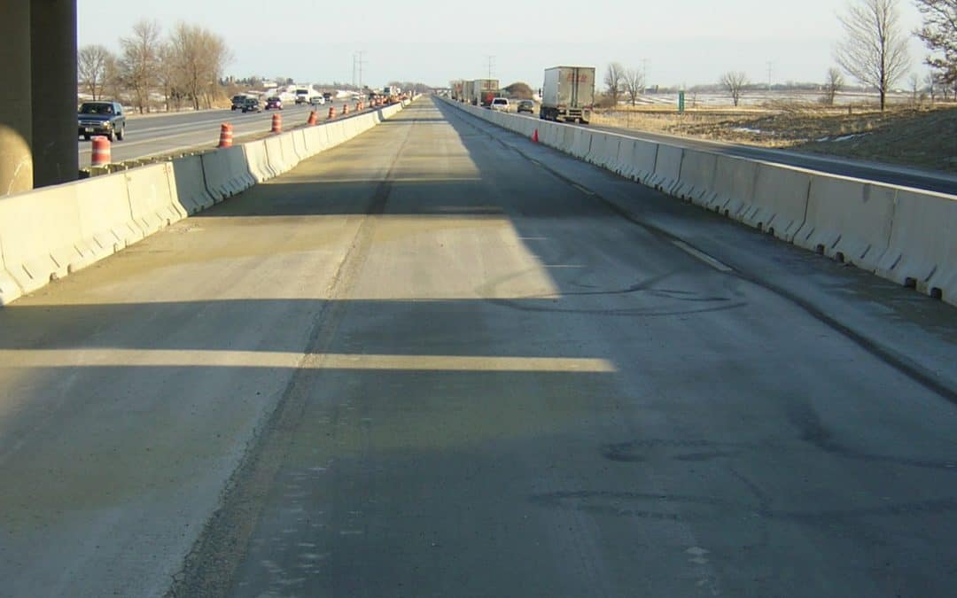 Rochester Interstate Median Barrier