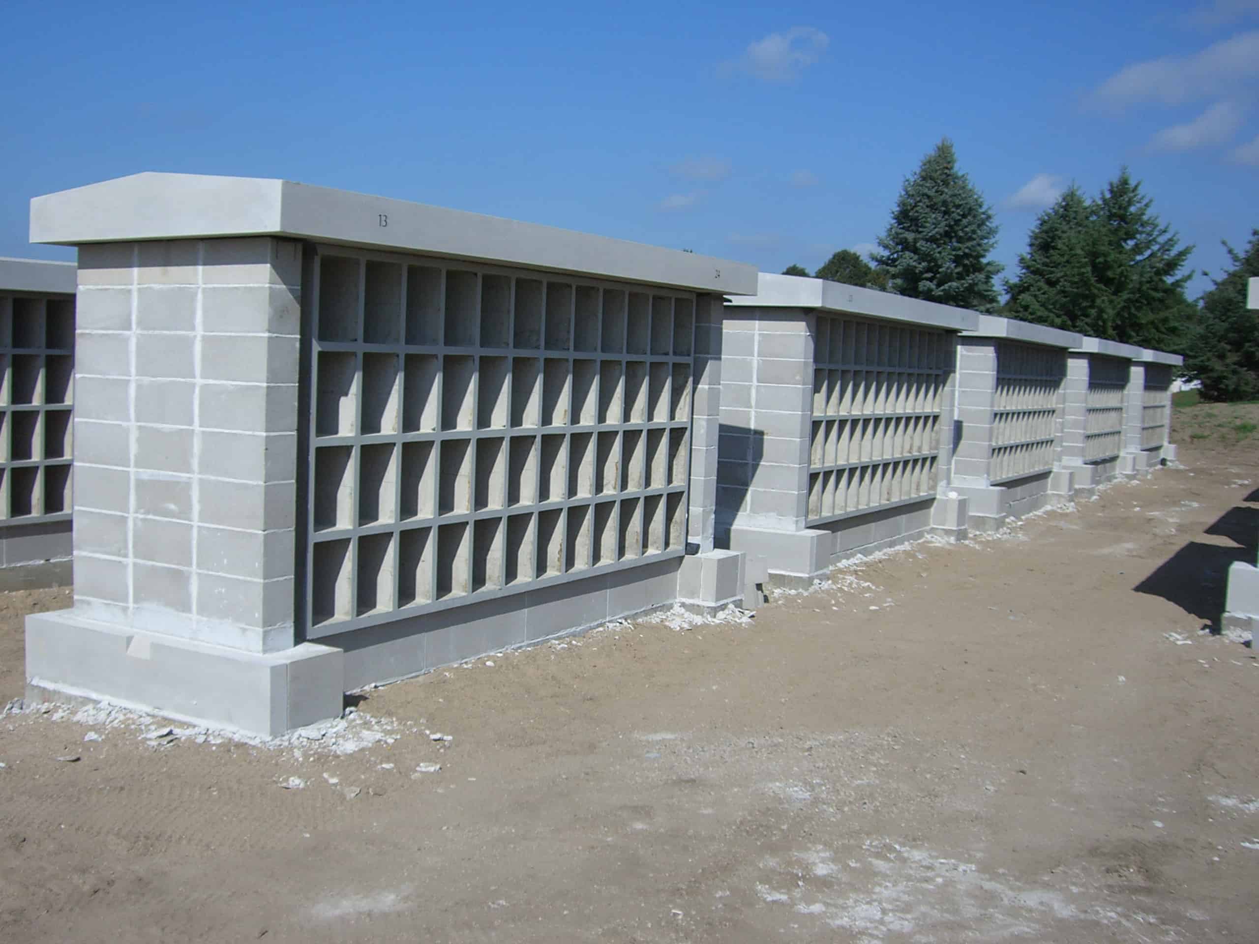 Fort Snelling National Cemetery Columbarium Niches by Wieser Concrete