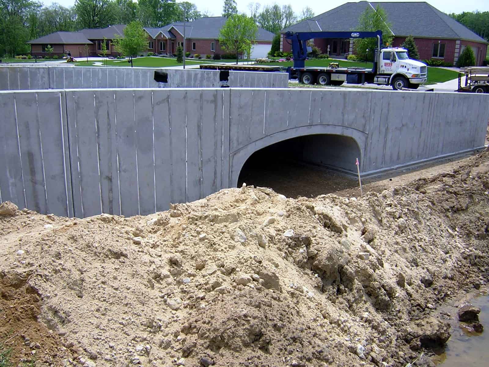 Bentley Green Development CONSPAN Bridge by Wieser Concrete