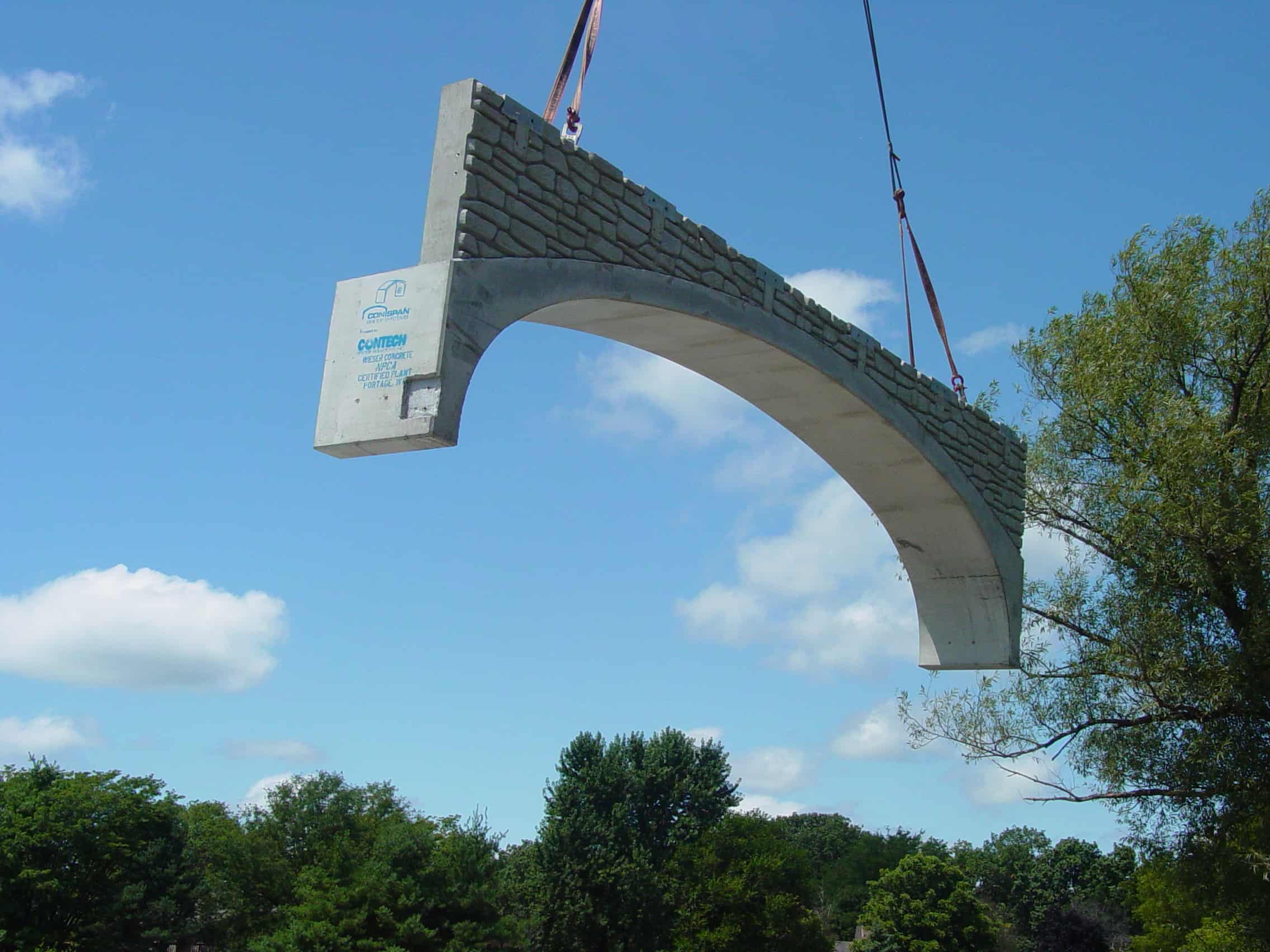 Bowes Road CONSPAN Bridge by Wieser Concrete