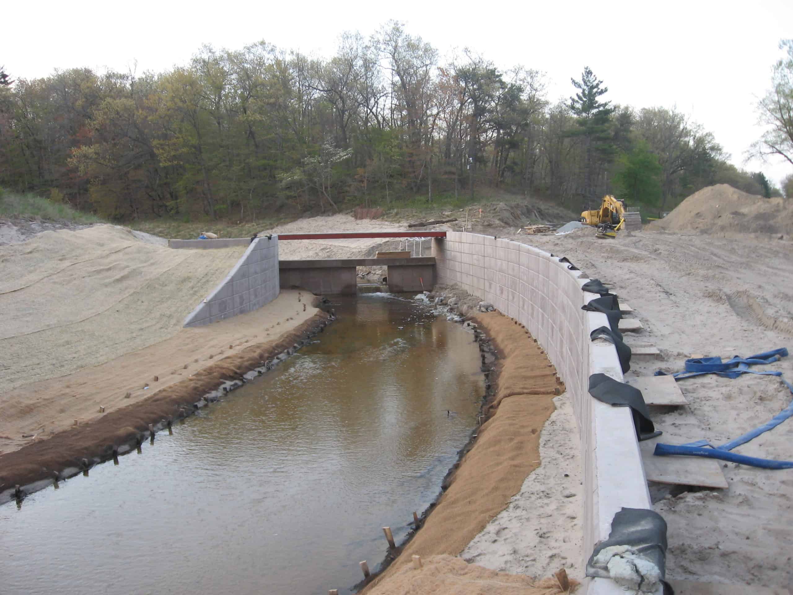Indiana Dunes Restoration CONSPAN Project by Wieser Concrete