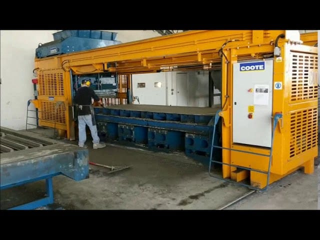 Dry Cast Production Process for Cattle & Hog Slats