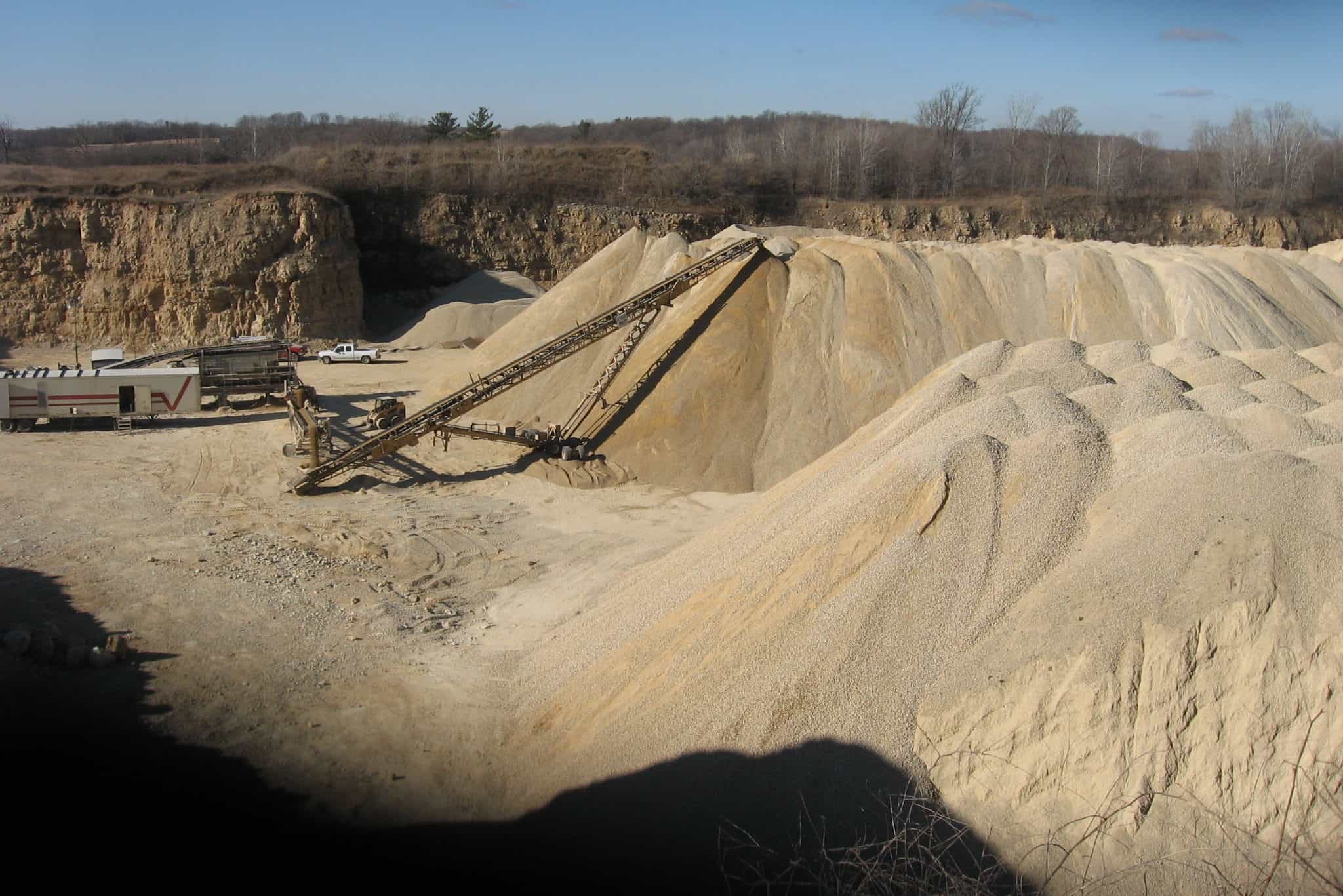 Aggregate Sand and Gravel Quarry Wieser Concrete