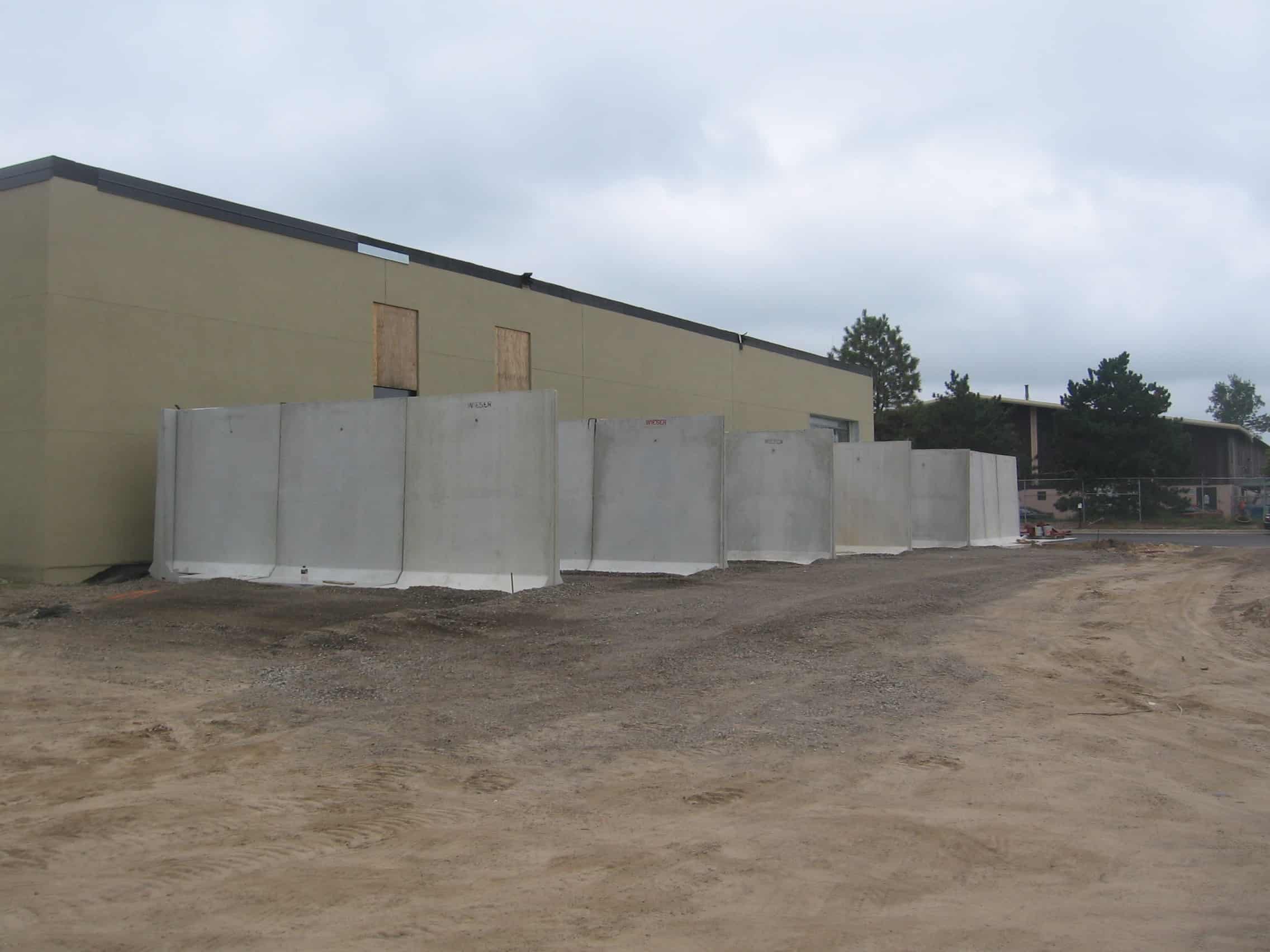 City of Shoreview Maintenance Facility Commodity Storage by Wieser Concrete