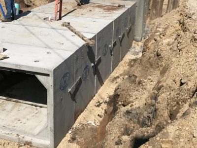 City of Dubuque Storm Sewer Box Culvert by Wieser Concrete