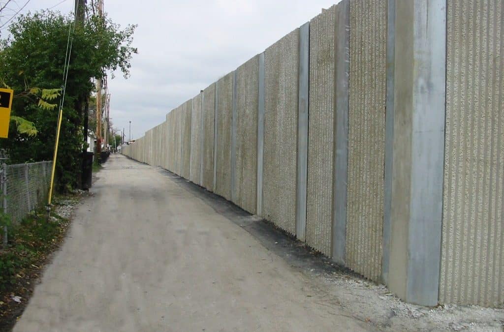 Chicago Transit Noise Wall & Retaining Wall