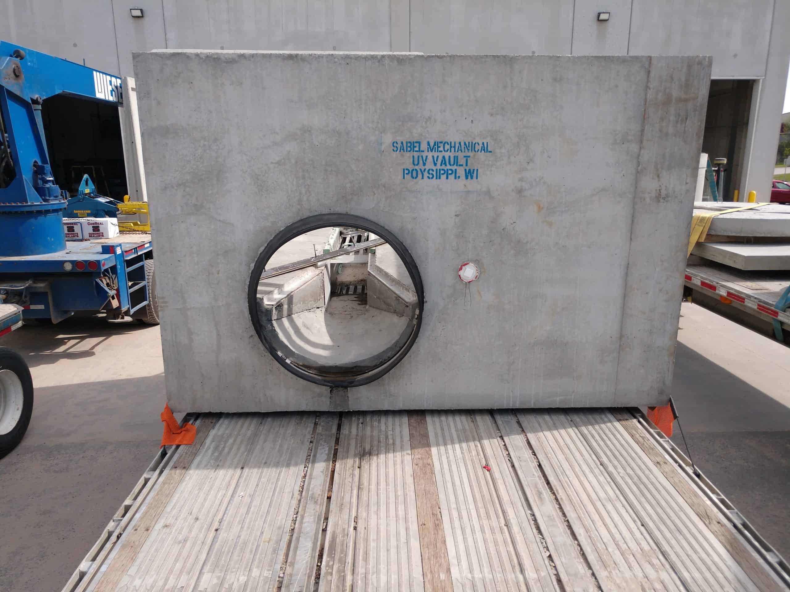 Poy Sippi UV Disinfection Vault by Wieser Concrete