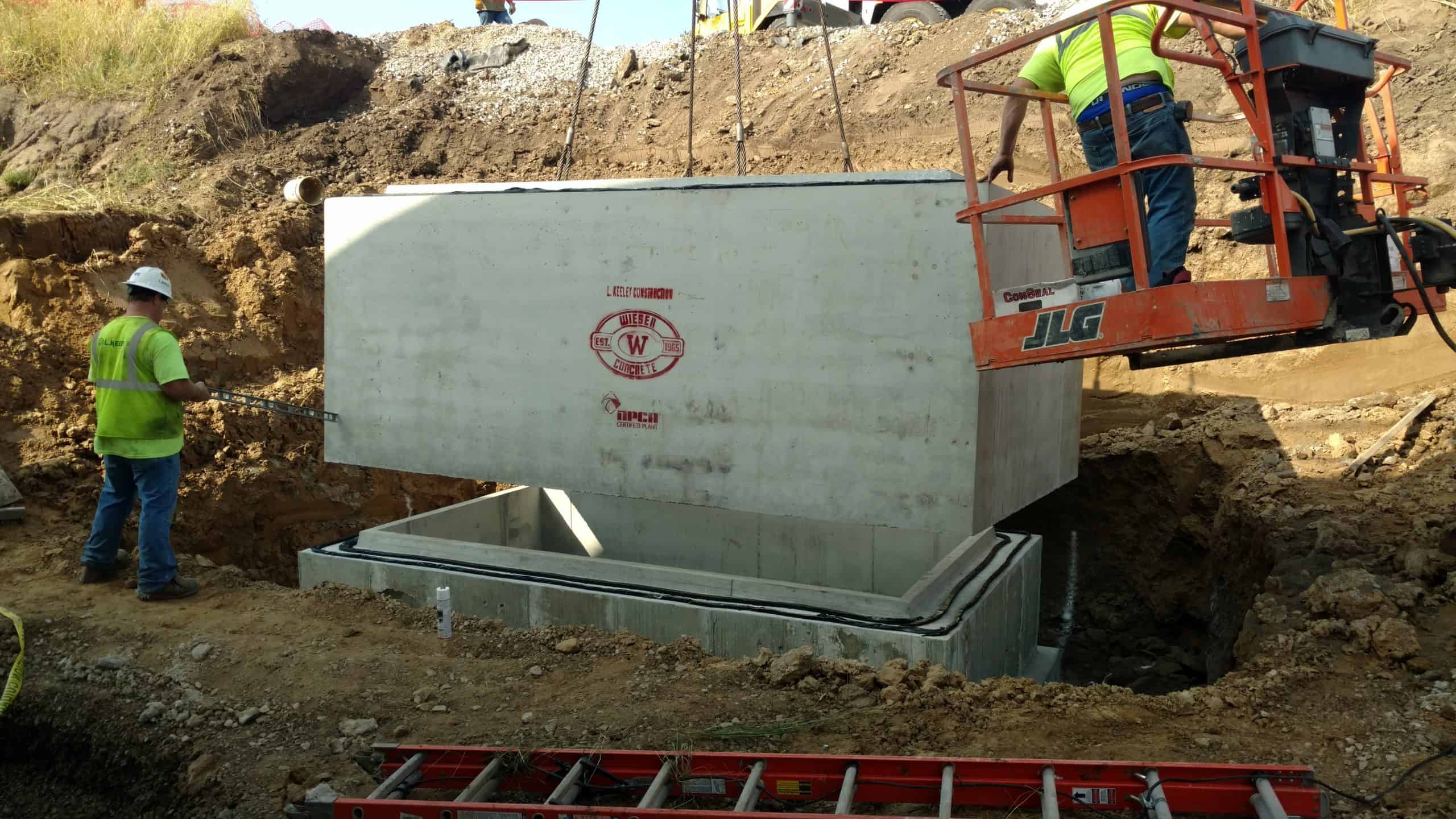 City of Troy Wet Well by Wieser Concrete