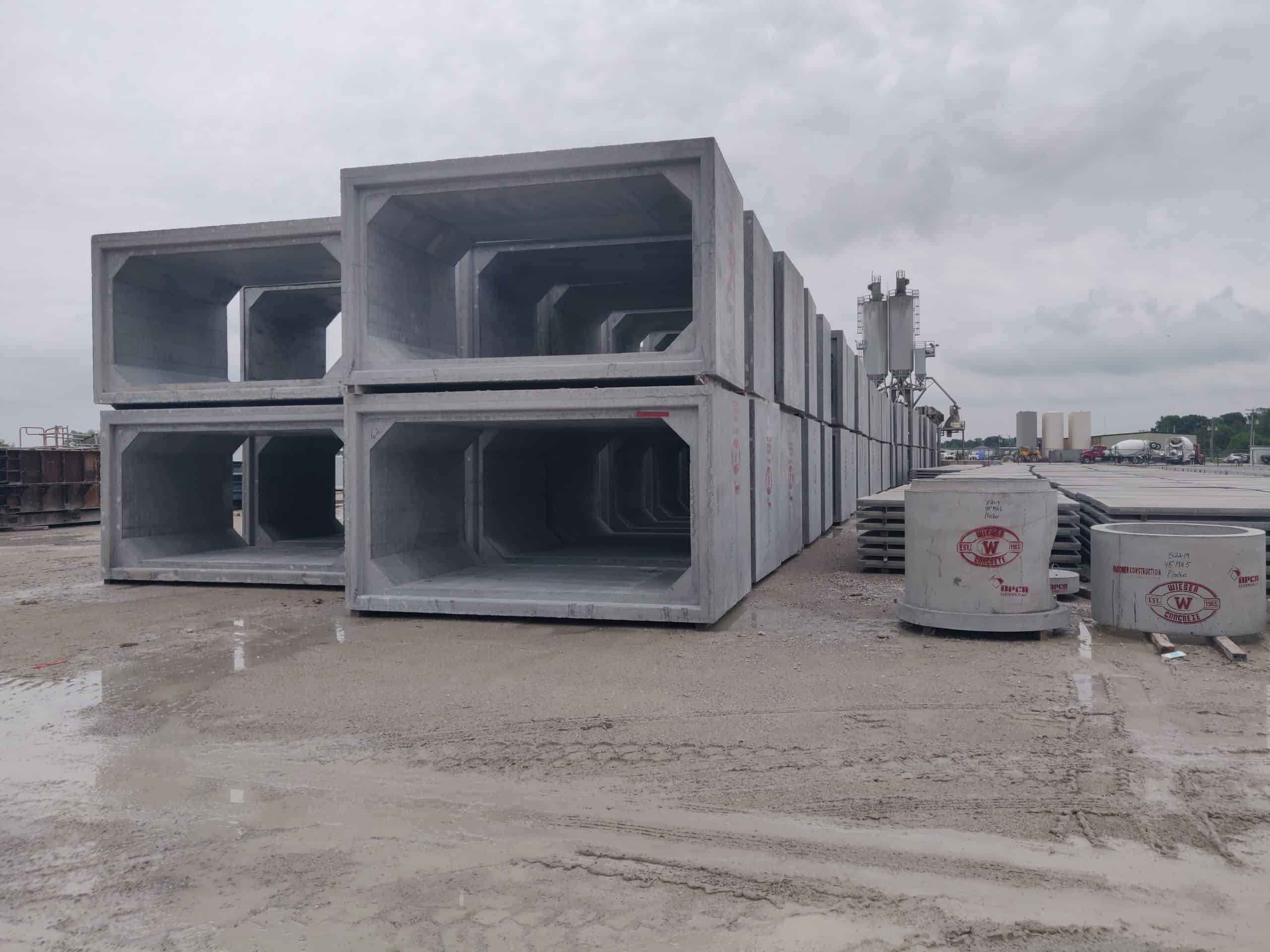 CVG Airport Amazon Prime Air Hub Box Culvert by Wieser Concrete