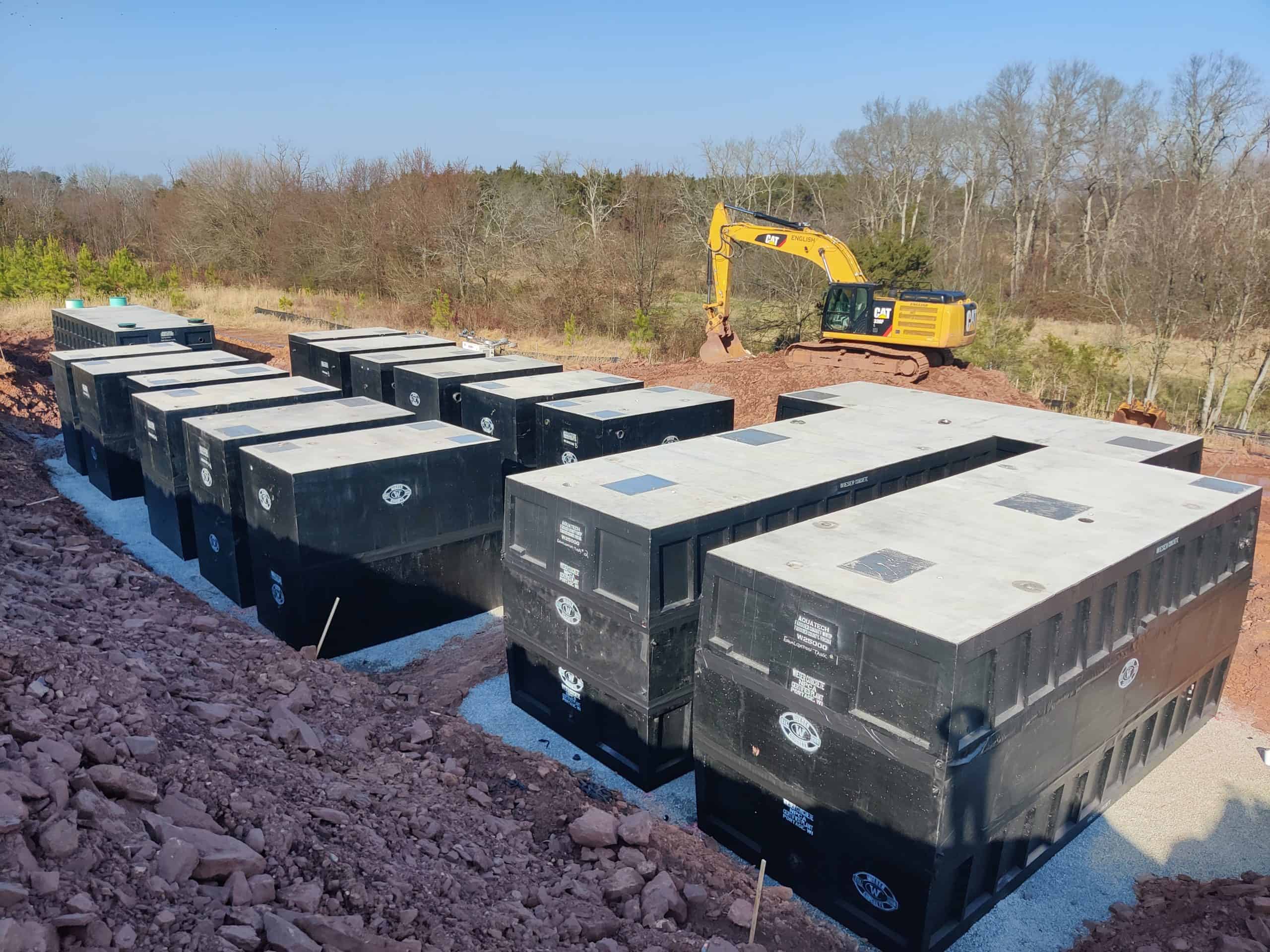 Fauquier County Onsite Wastewater Treatment System by Wieser Concrete