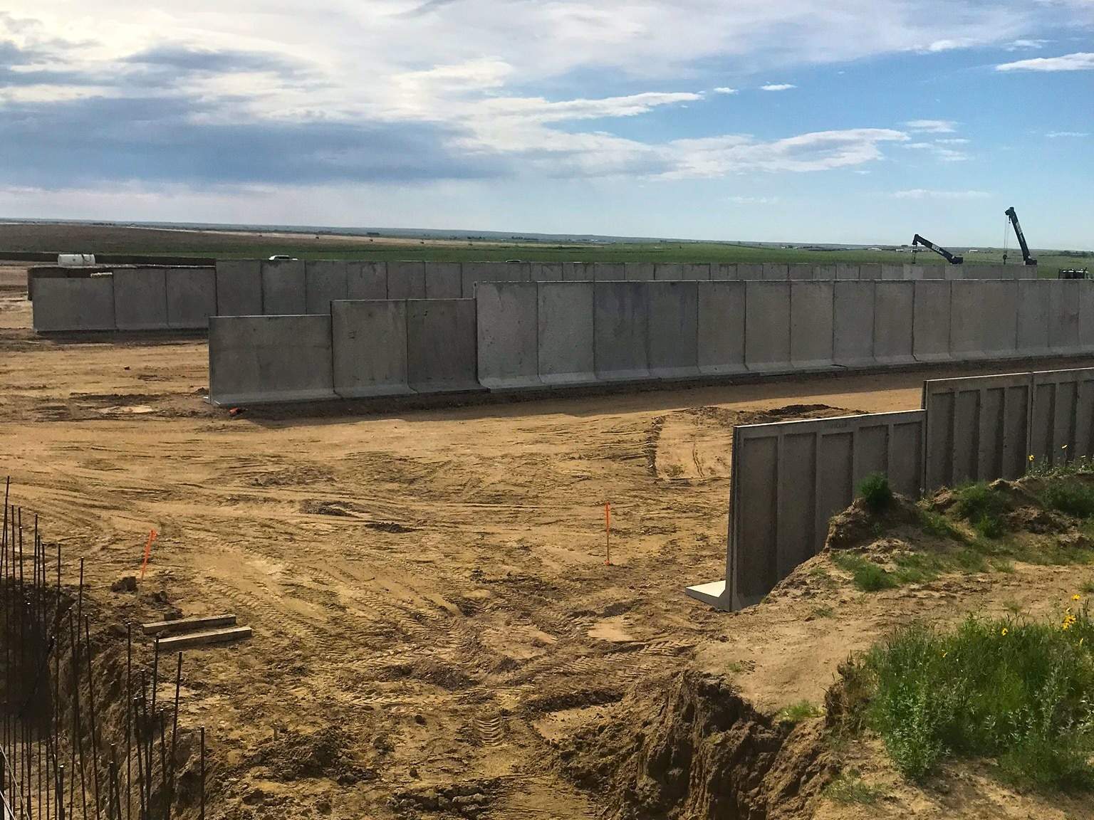 Precast Bunker Silos Colorado Wieser Concrete