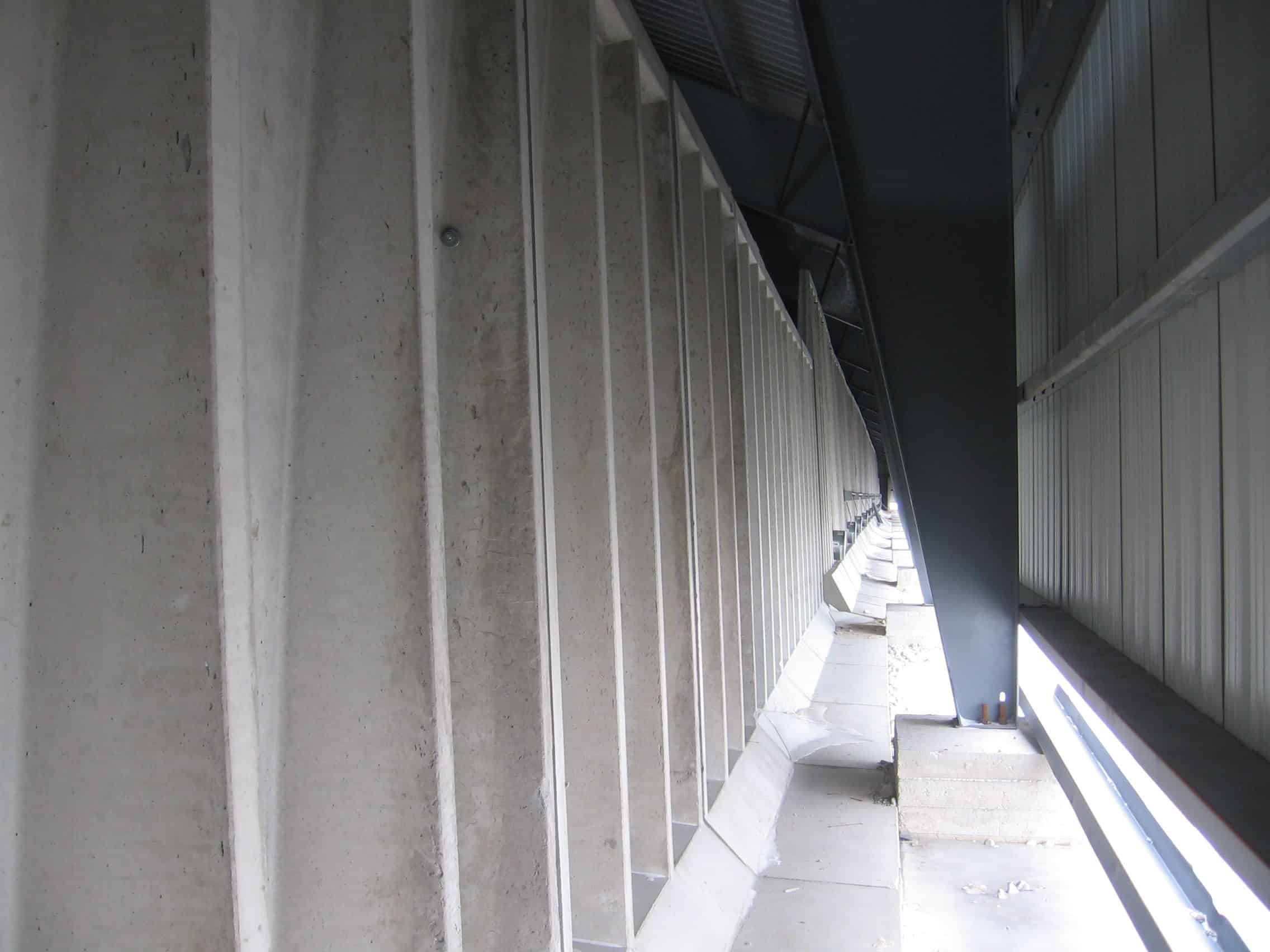 Indoor Grain Storage Bunker CEEC Precast Concrete