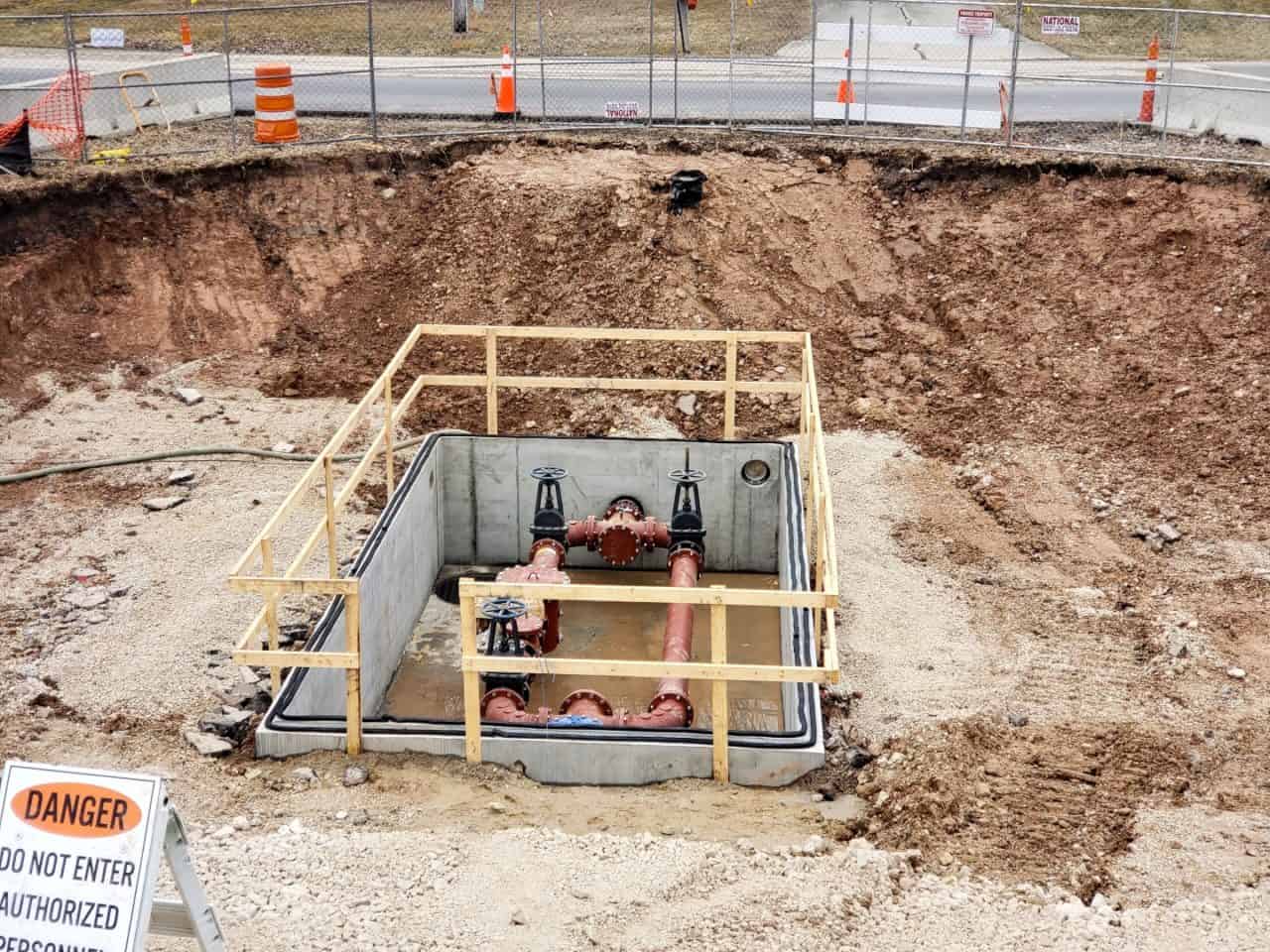 Medical Center Water Meter Utility Vault Project Profile Wieser