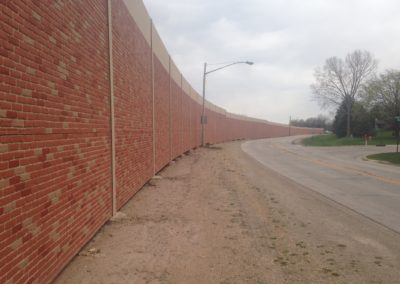 Noise Wall Precast Concrete Green Bay Curve