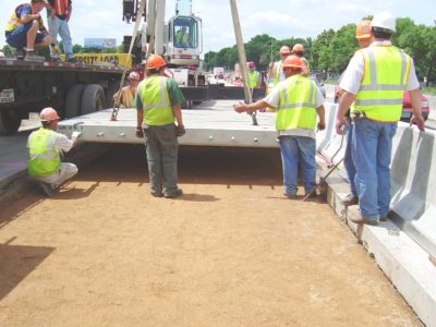 Highway 62 Reconstruction Super Slabs by Wieser Concrete