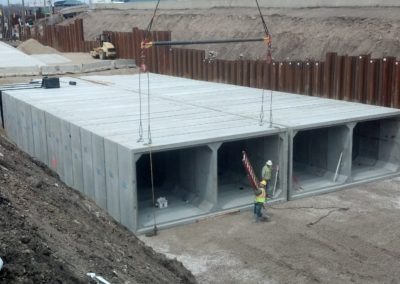 Precast Concrete Box Culvert Twin Cell