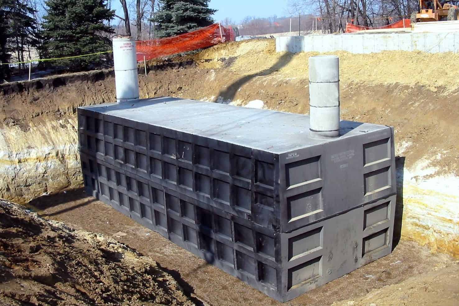 Precast Concrete Metro Fire Protection Water Storage Tank