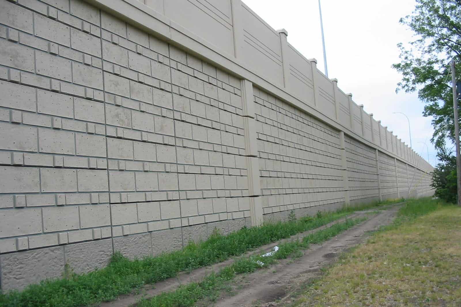 Precast Concrete Retaining Wall SSL Crosstown
