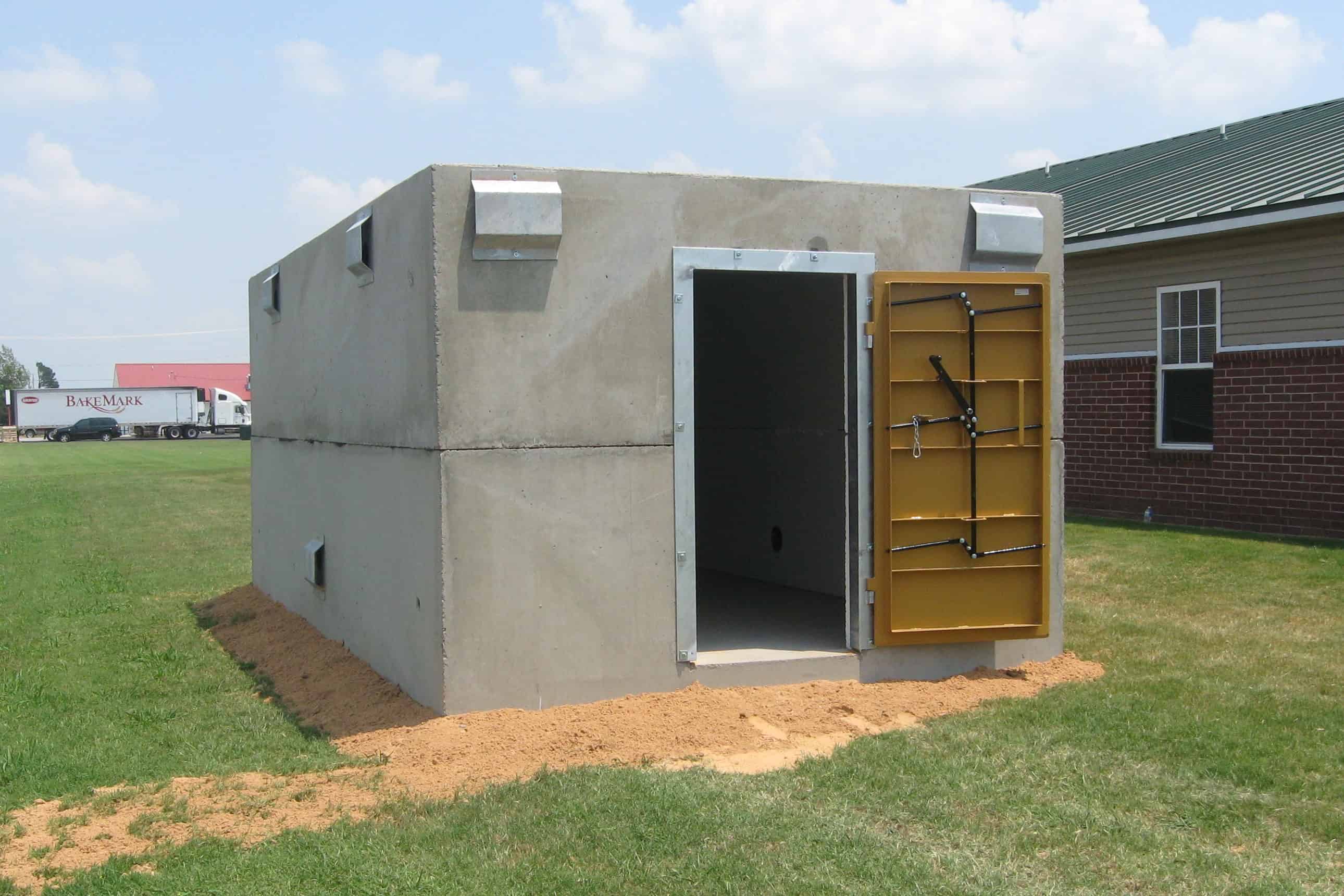 Precast Concrete Storm Shelter High Capacity
