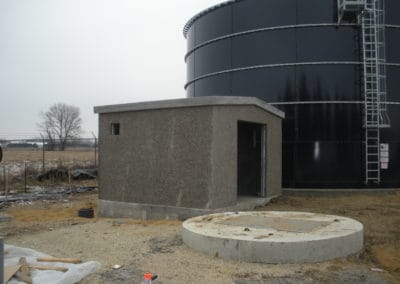 Precast Concrete Wastewater Treatment Building