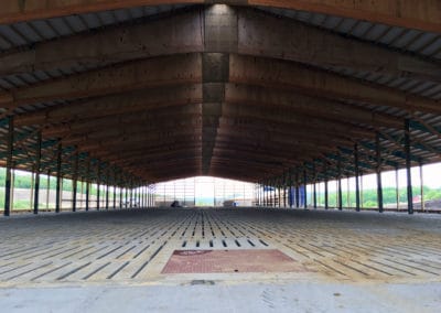 Slatted Floor Manure Storage Barn Weiss Precast Concrete