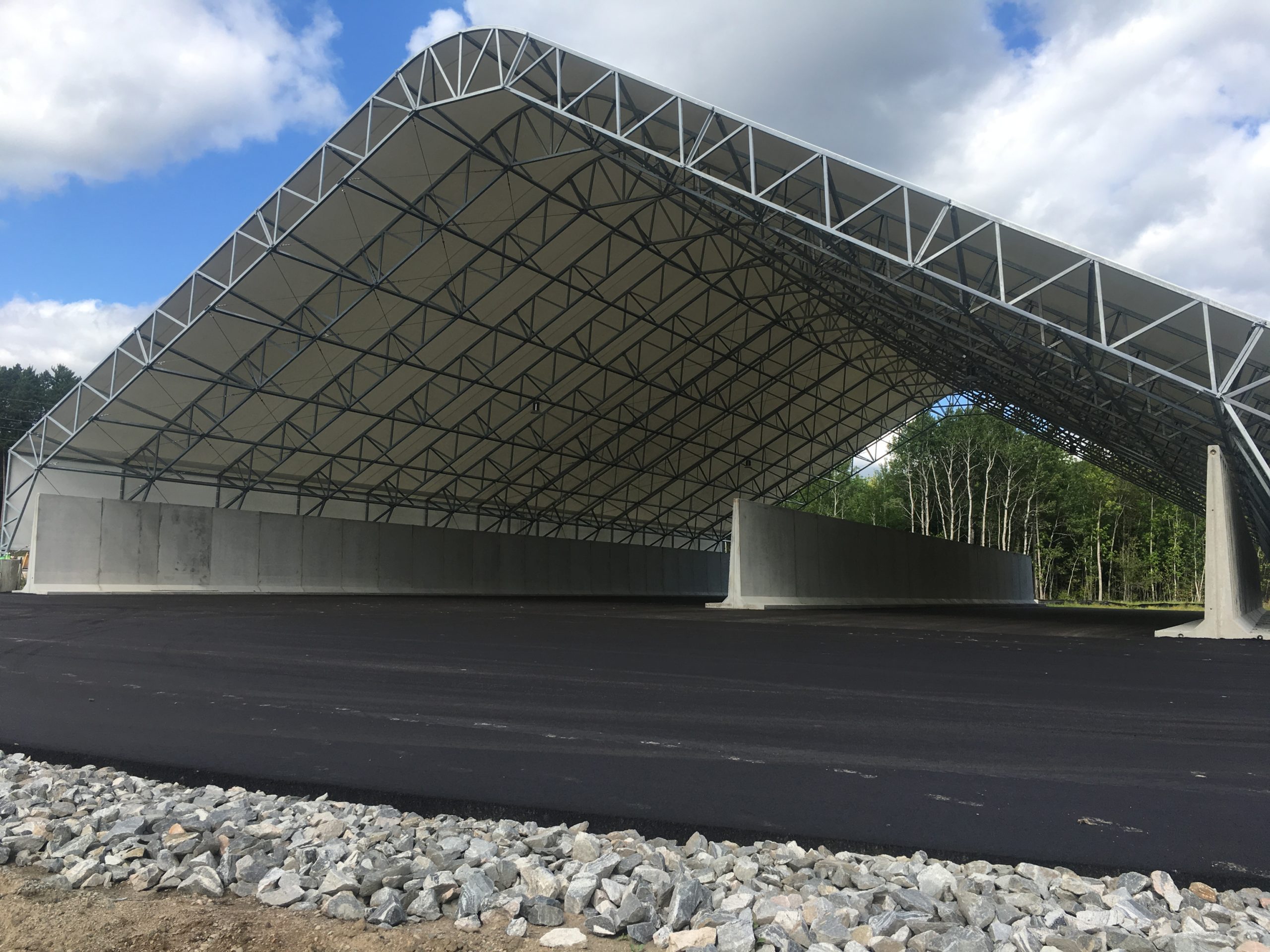 St. Louis County Salt and Sand Storage by Wieser Concrete