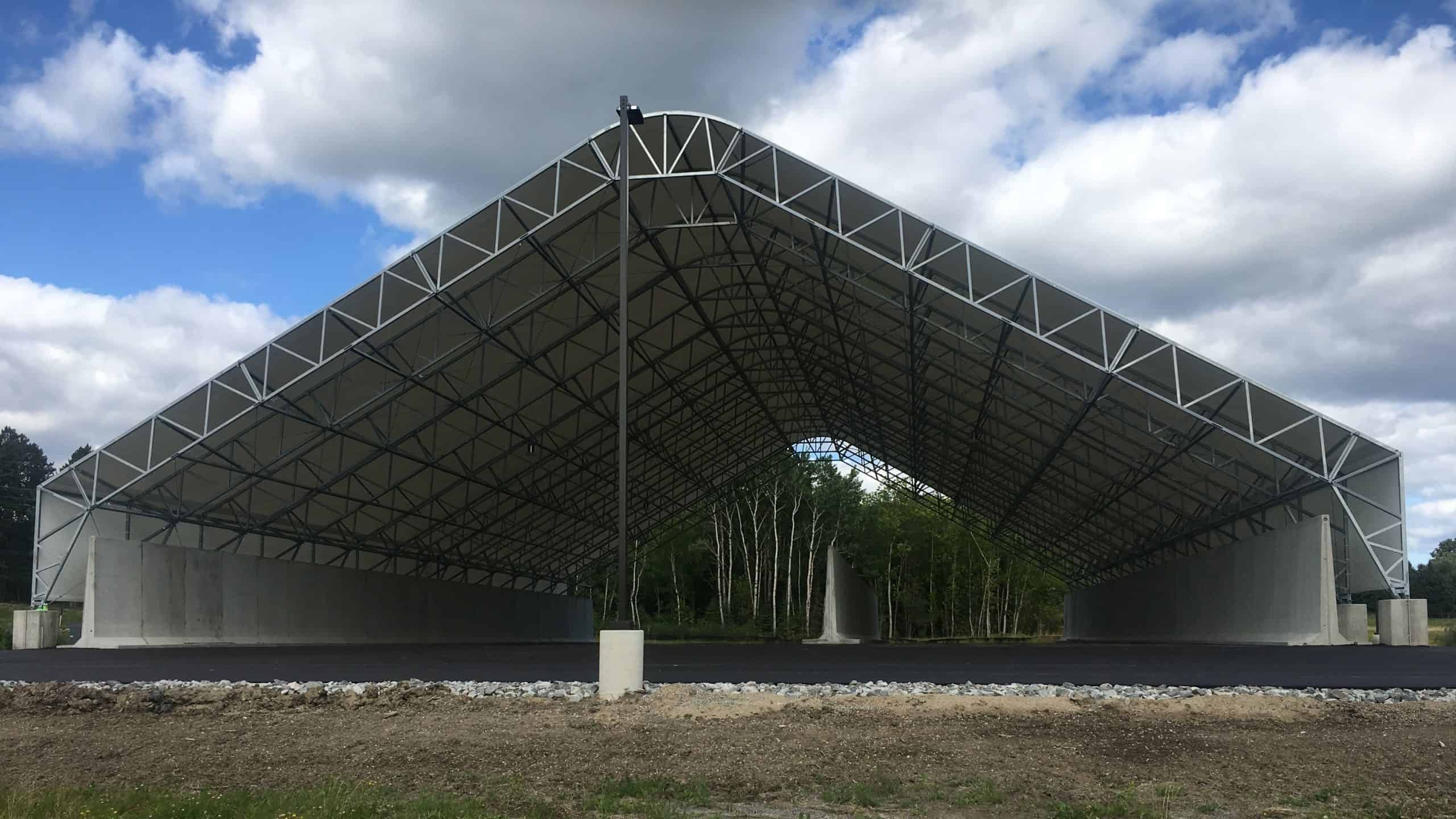 St. Louis County Salt and Sand Storage by Wieser Concrete