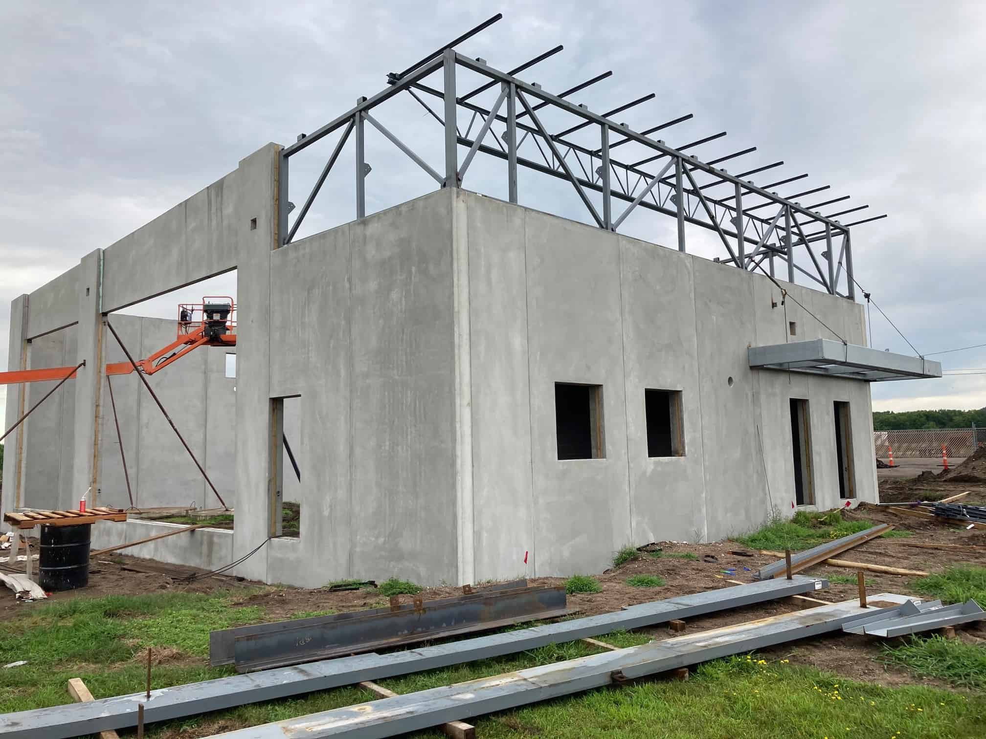 Winona Municipal Airport Building by Wieser Concrete